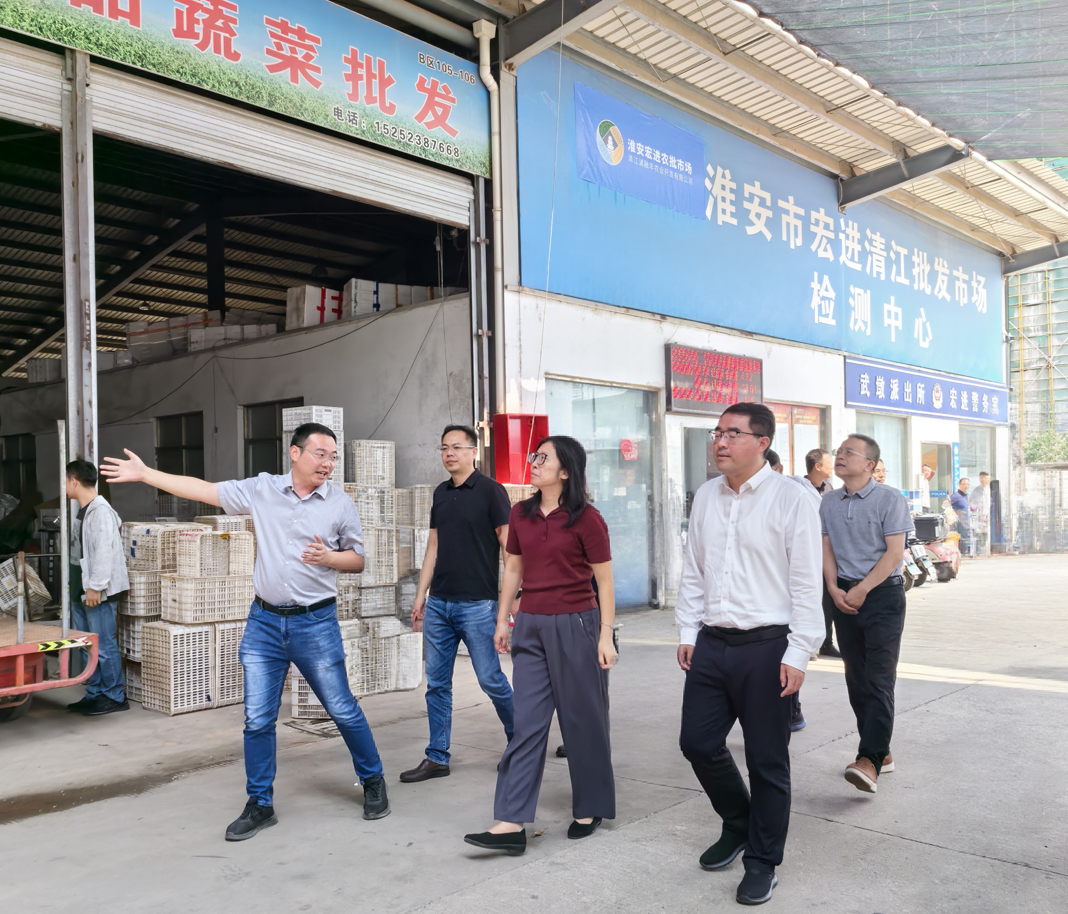 市供销社赴清江浦区开展专题调研
